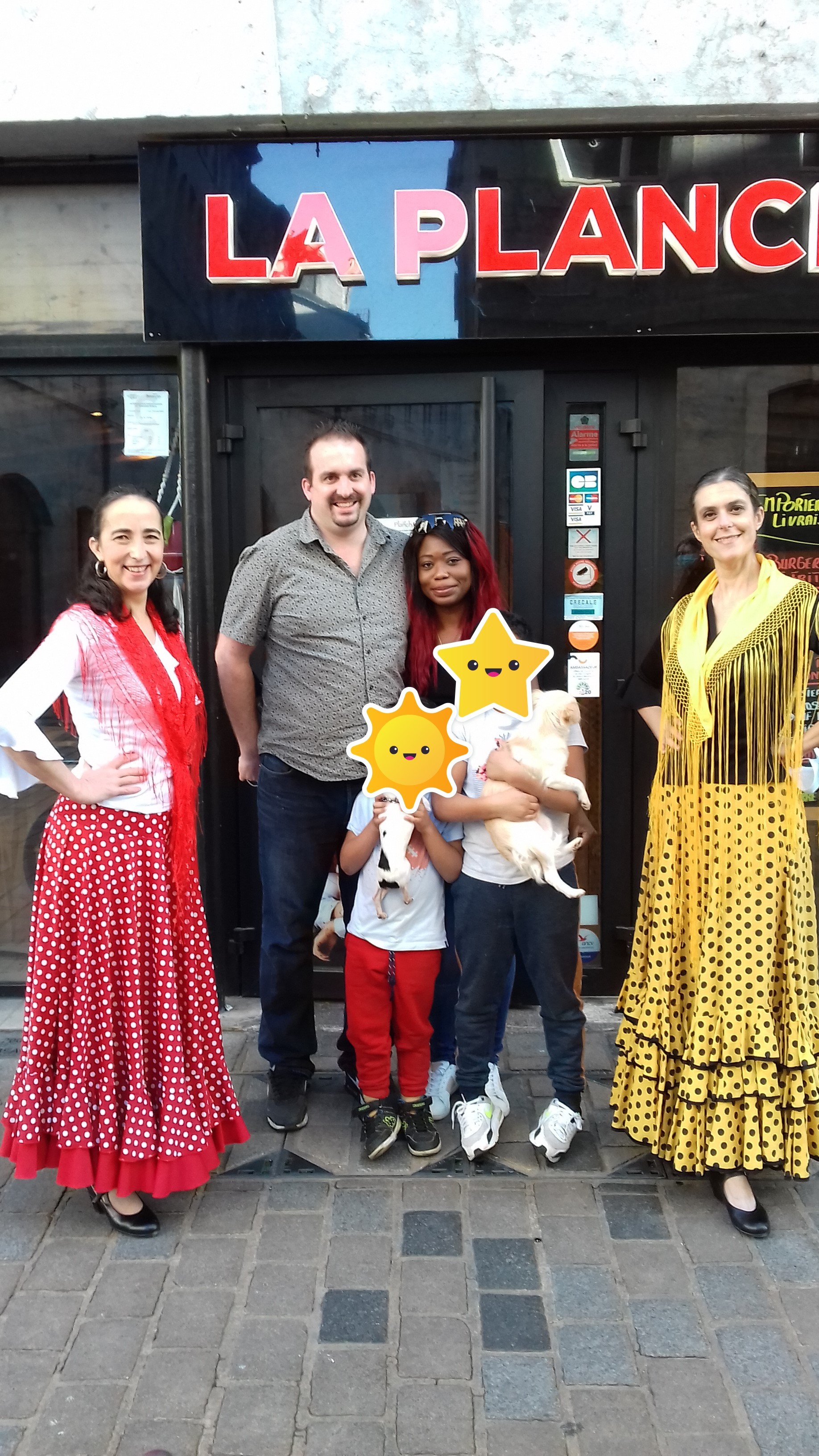 La plancha avec Cedric et sa famille - Duende Flamenco Ce qui nous lie