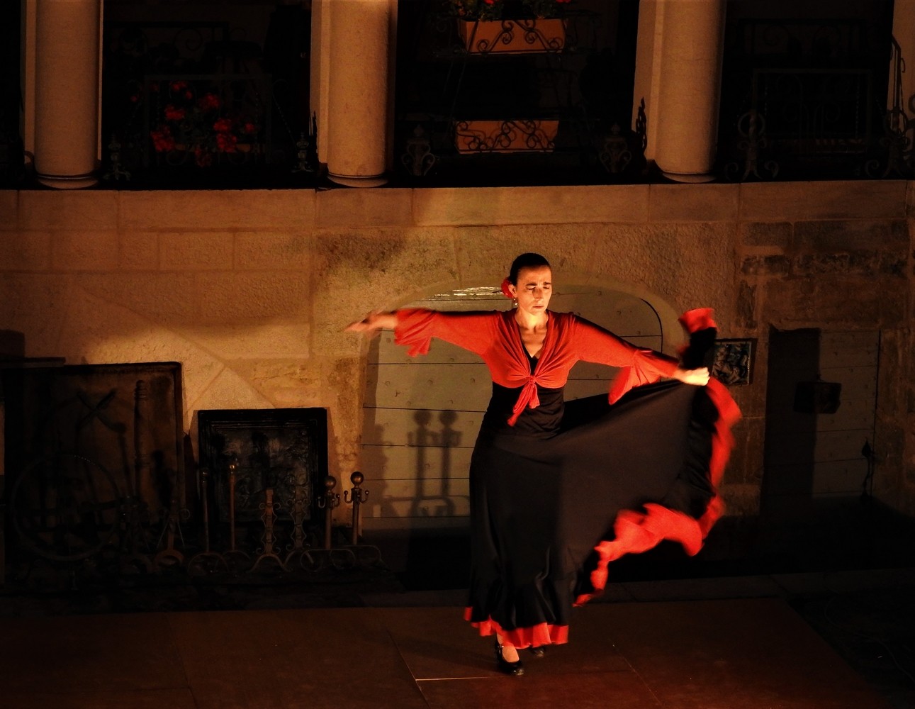 Voyage flamenco a montbozon duende flamenco l marion diaz solea 2 photo m a boterff