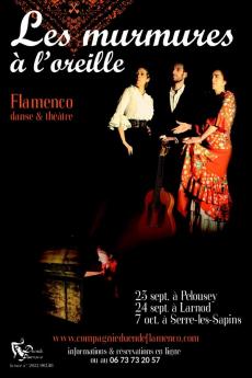 Flyer recto web les murmures a l oreille grand besancon 2022 duende flamenco