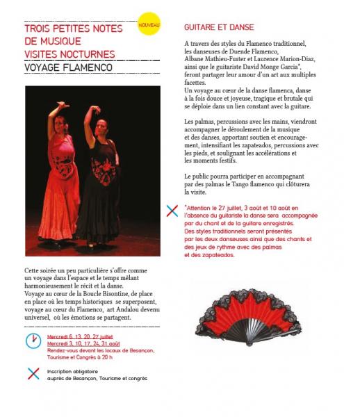 Voyage flamenco ete 2016 besancon