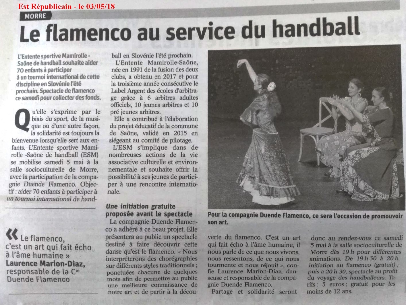 Article a la dec du flamenco est rep 030518