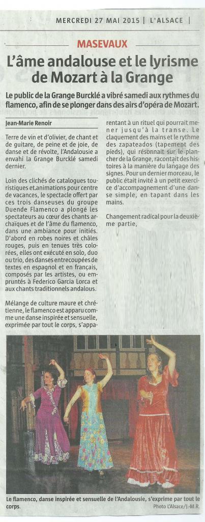 article L'Alsace 270515