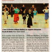 Article Le Progrès 230912 Découverte Flamenco St Amour