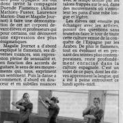 Flamenco Collège Frasne Est rép 050616