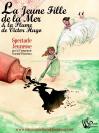 Affiche  la jeune fille de la mer et la plume de v hugo