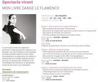 Descriptif parcours culturel mon livre danse le flamenco duende flamenco