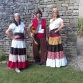 Duende flamenco les baladins a fondremand spectacle medieval