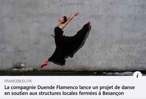 Interview france bleu Duende Flamenco Ce qui nous lie