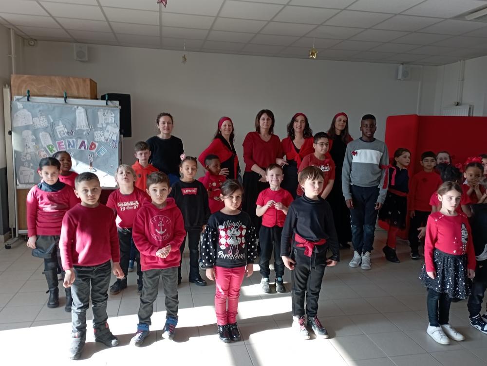 Laffarandole aux couleurs avec l ecole fanart besancon