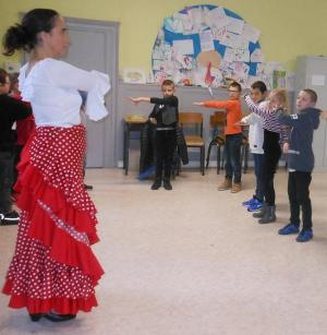 Residence drac st hippolyte 18 19 duende flamenco danser ses emotions ce2 cm1 5